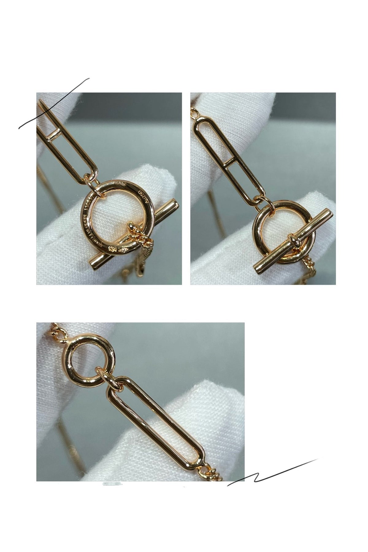 [AW]HM STERLING CHAINE D'ANCRE HEART
