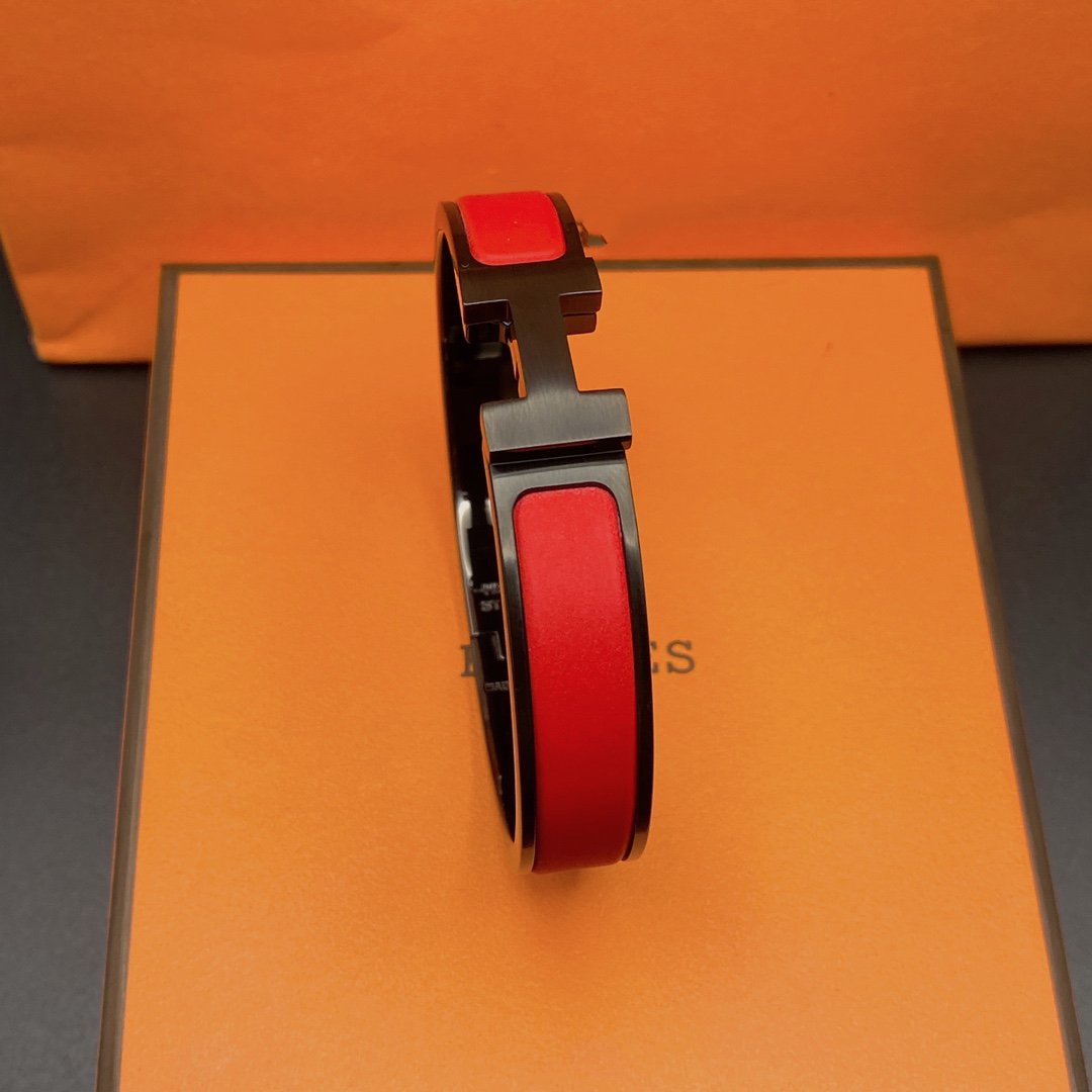 [AW]CLIC HM SO BLACK RED BRACELET