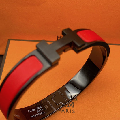[AW]CLIC HM SO BLACK RED BRACELET