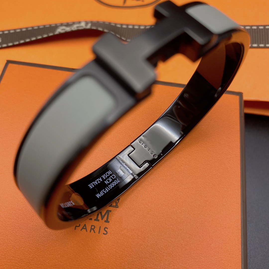 [AW]CLIC HM SO BLACK GREY BRACELET