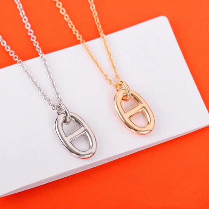 [AW]HM PIG NOSE NECKLACE