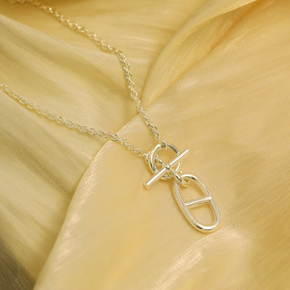 [AW]HM CHAINE D'ANCRE PENDANT NECKLACE STERLING SILVER