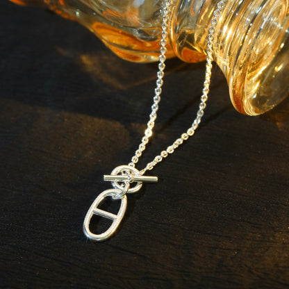 [AW]HM CHAINE D'ANCRE PENDANT NECKLACE STERLING SILVER