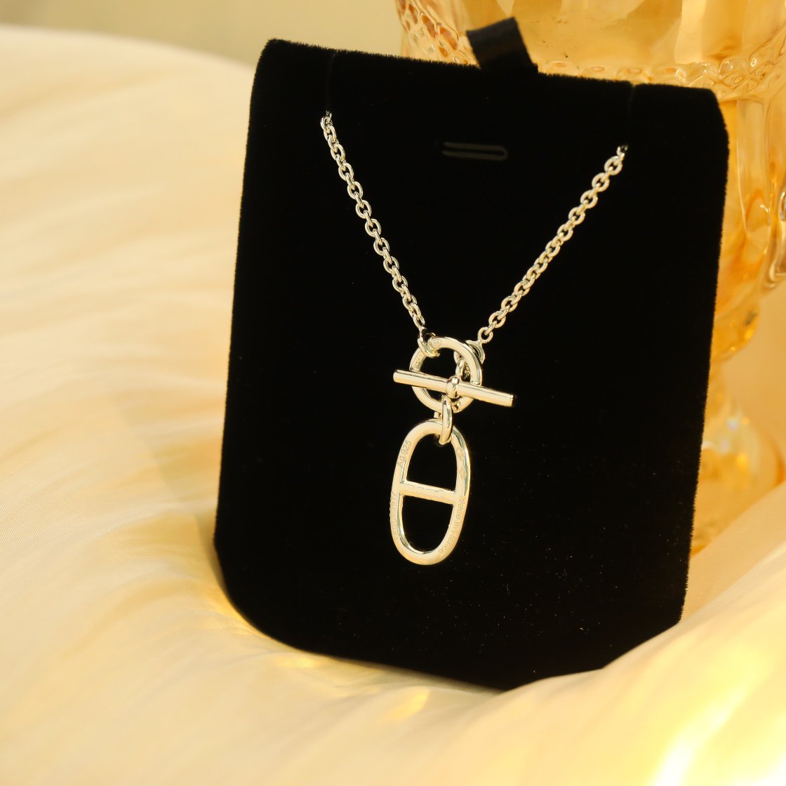 [AW]HM CHAINE D'ANCRE PENDANT NECKLACE STERLING SILVER