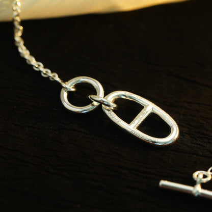 [AW]HM CHAINE D'ANCRE PENDANT NECKLACE STERLING SILVER