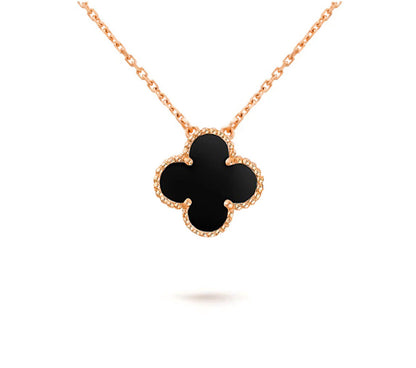 [AW]15MM CLOVER FLOWER PENDANT NECKLACE COLLECTION