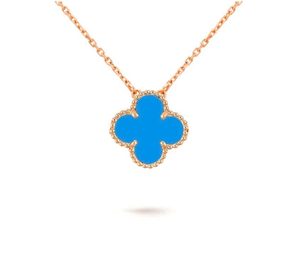 [AW]15MM CLOVER FLOWER PENDANT NECKLACE COLLECTION