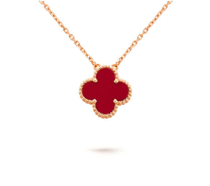 [AW]15MM CLOVER FLOWER PENDANT NECKLACE COLLECTION