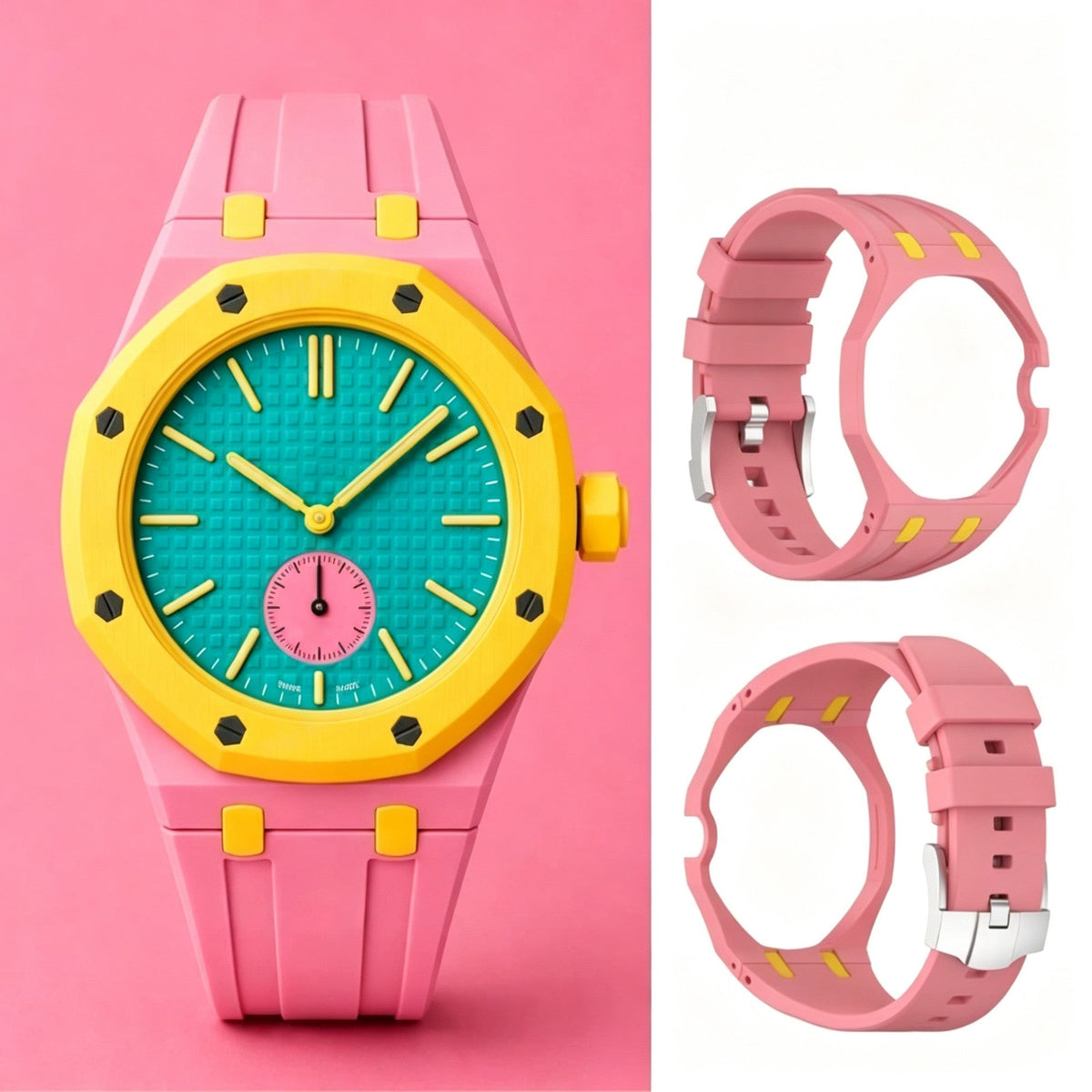 [AW]ROYAL OAK POP EXCLUSIVE RUBBER STRAP