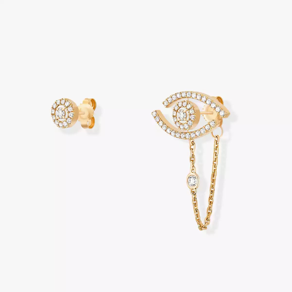 [AW]LUCKY EYE DIAMOND EARRINGS