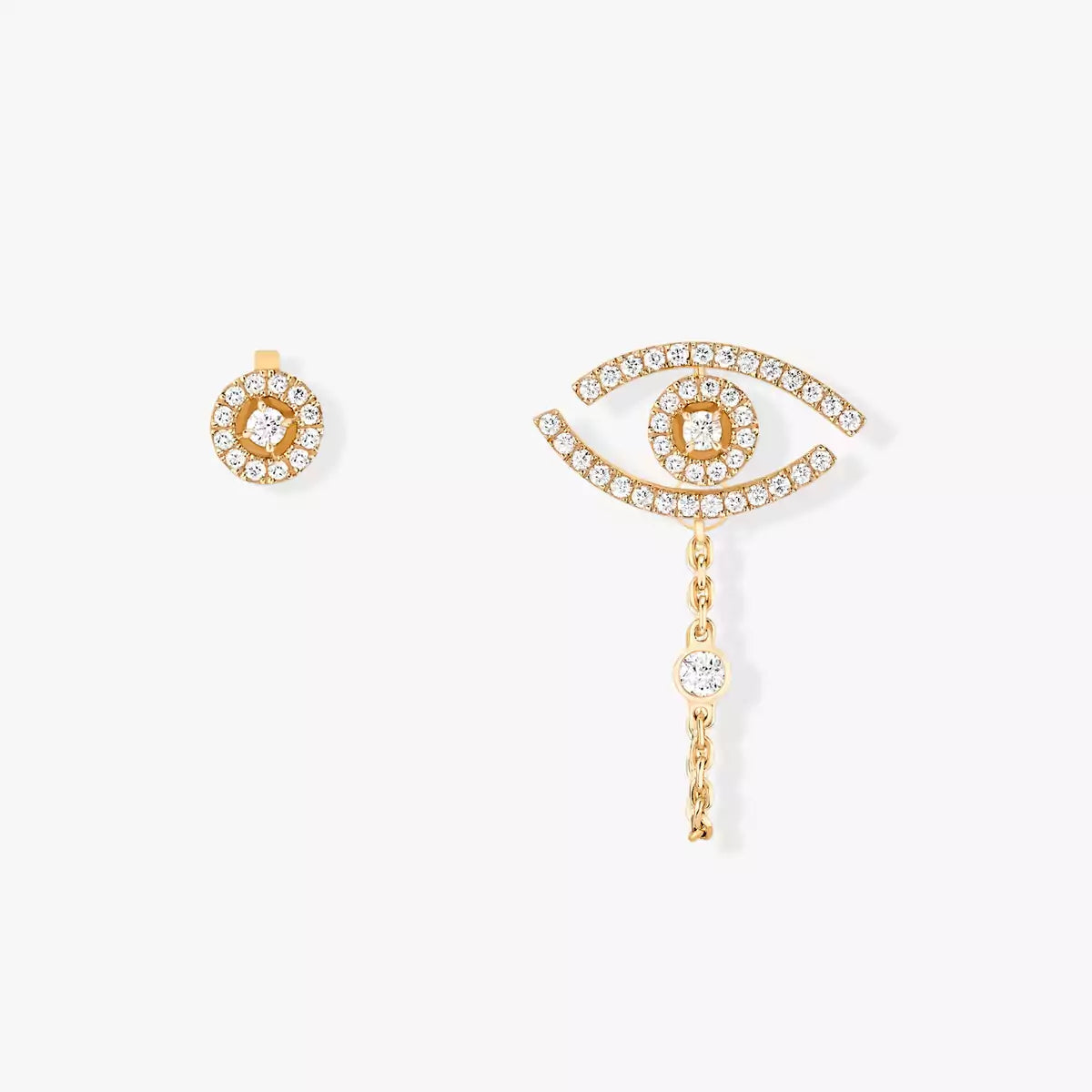 [AW]LUCKY EYE DIAMOND EARRINGS