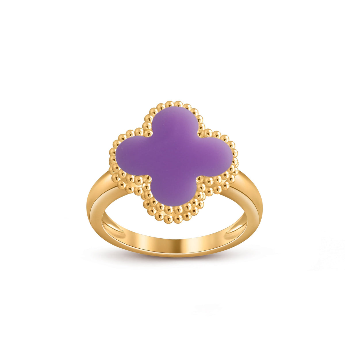 [AW]LUCKY CLOVER VINTAGE GOLD RING COLLECTION