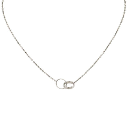 [AW]LOVE DOUBLE-RING PENDANT NECKLACE