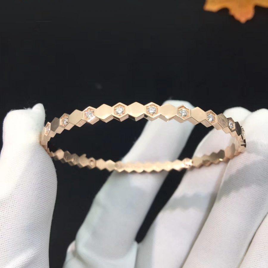 [AW]BEE LOVE ROSE GOLD DIAMOND BRACELET