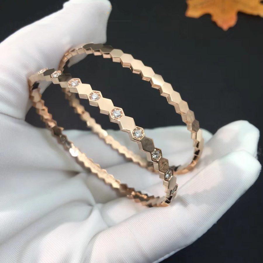 [AW]BEE LOVE SILVER DIAMOND BRACELET