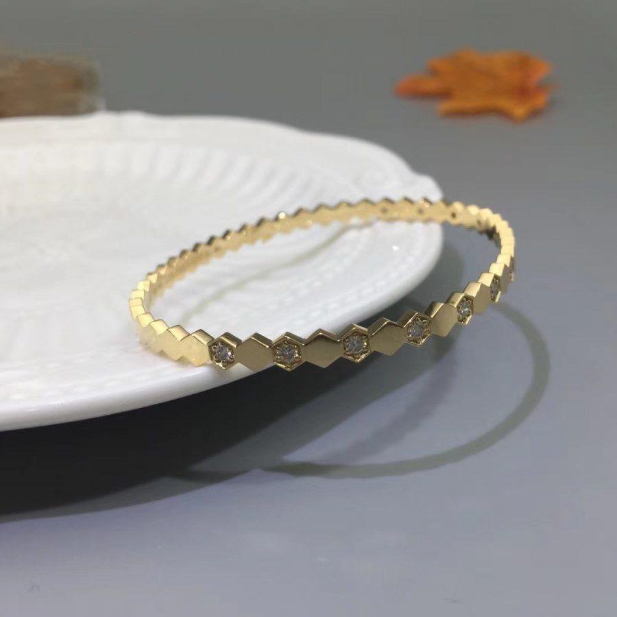 [AW]BEE LOVE GOLD DIAMOND BRACELET