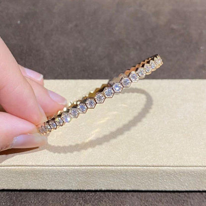[AW]BEE LOVE GOLD BRACELET FULL DIAMOND