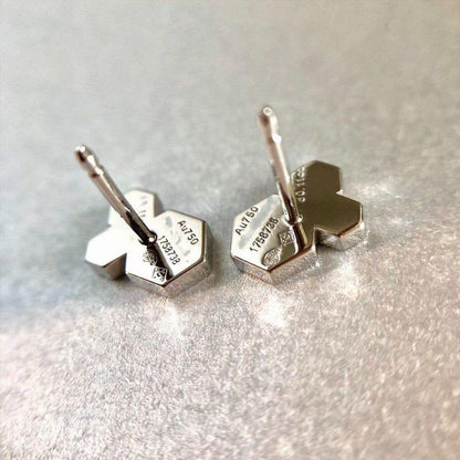 [AW]BEE LOVE SILVER DIAMOND EARRINGS
