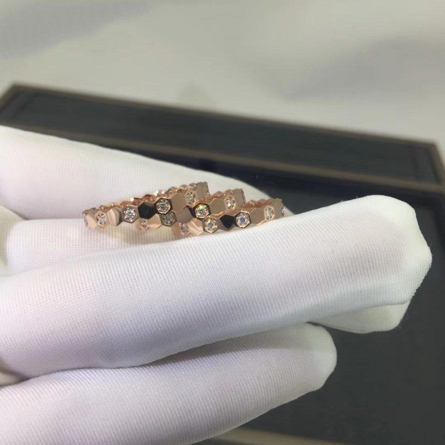 [AW]BEE LOVE RING ROSE GOLD DIAMOND