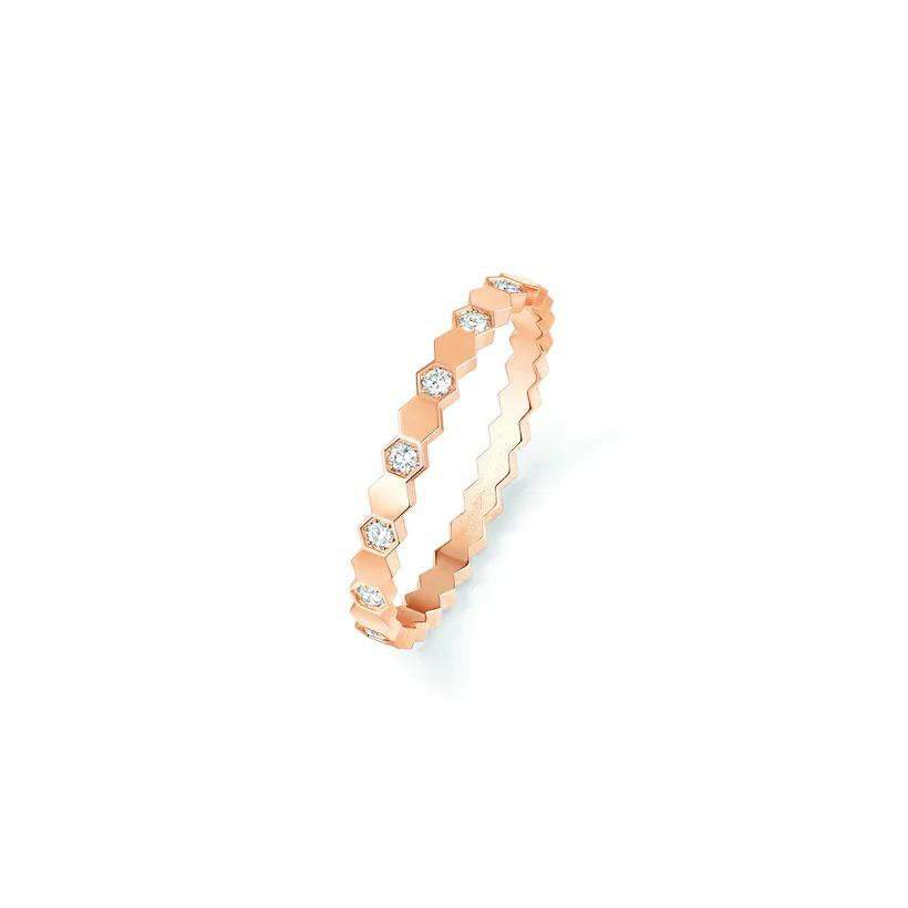 [AW]BEE LOVE RING ROSE GOLD DIAMOND
