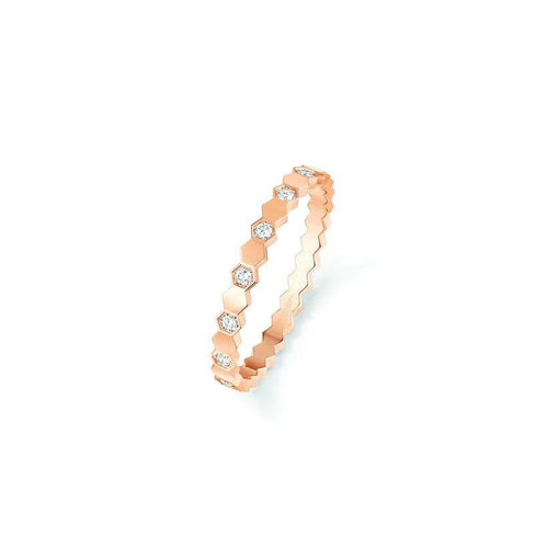 [AW]BEE LOVE RING ROSE GOLD DIAMOND