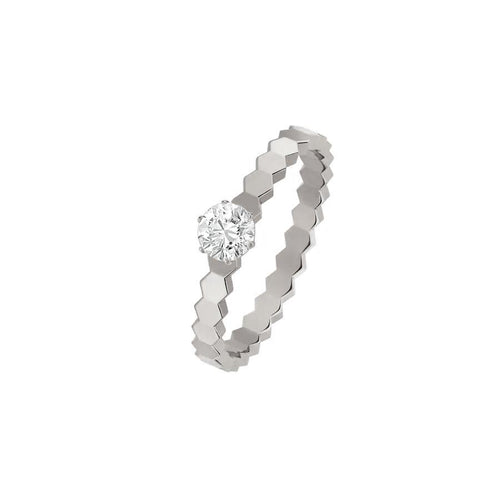 [AW]BEE LOVE RING SILVER 1 DIAMOND