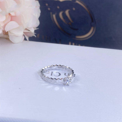 [AW]BEE LOVE RING SILVER 1 DIAMOND