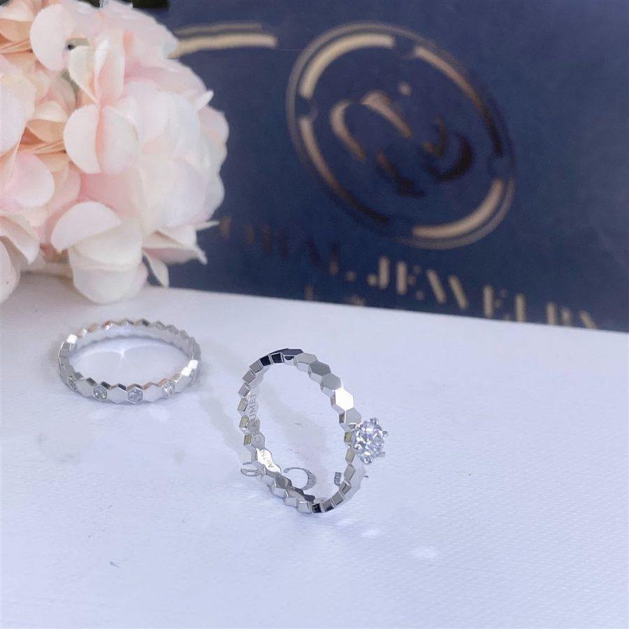 [AW]BEE LOVE RING SILVER 1 DIAMOND