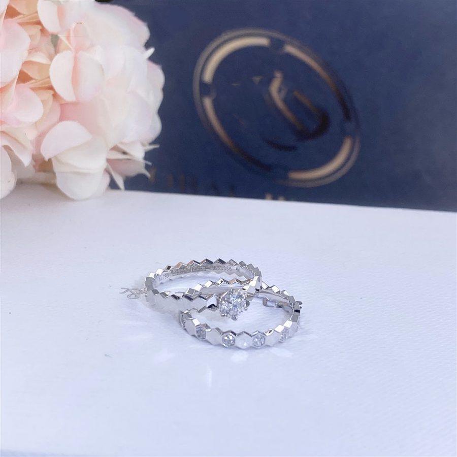 [AW]BEE LOVE RING SILVER 1 DIAMOND