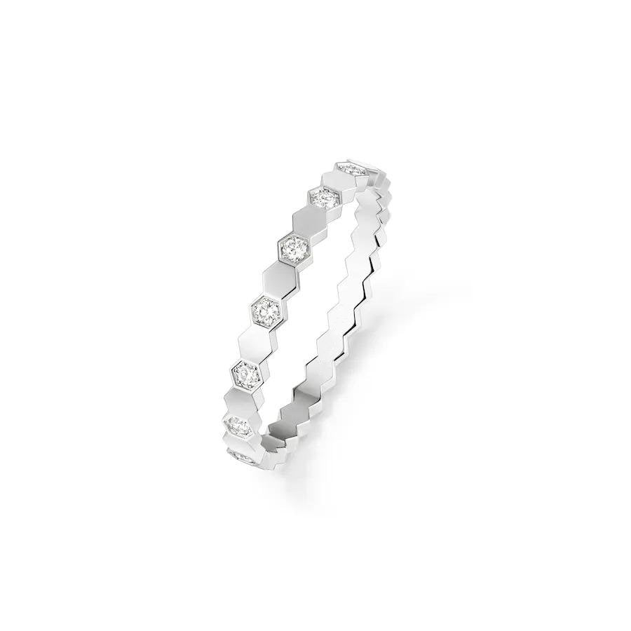 [AW]BEE LOVE RING SILVER DIAMOND