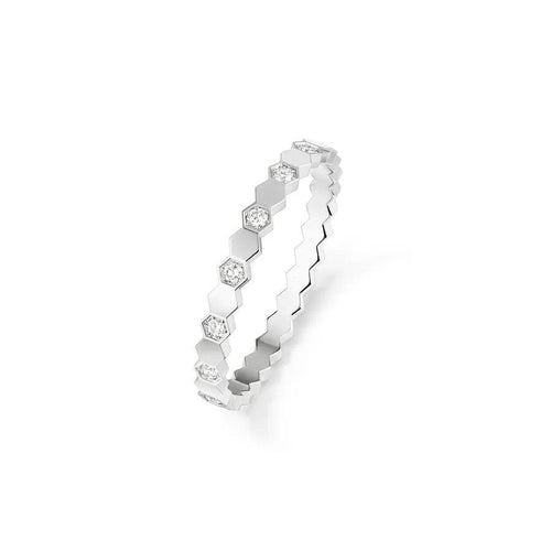 [AW]BEE LOVE RING SILVER DIAMOND