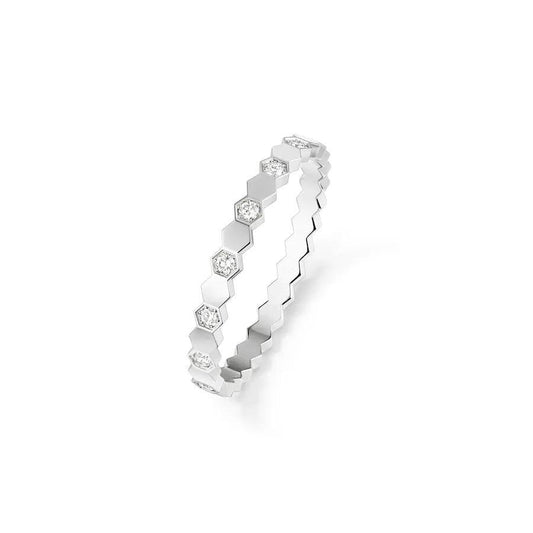 [AW]BEE LOVE RING SILVER DIAMOND