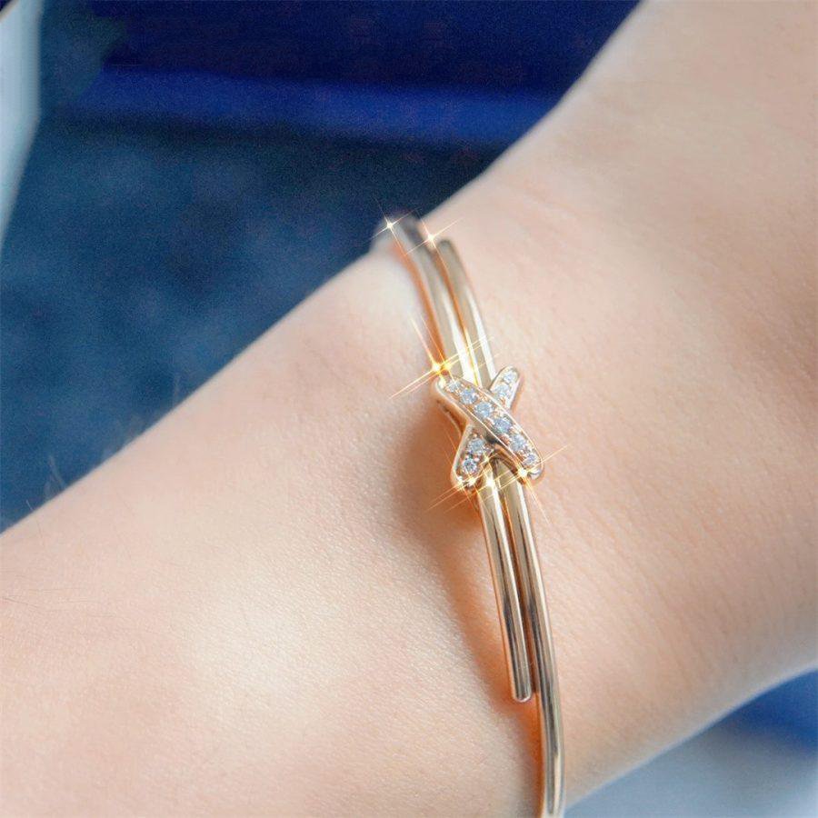 [AW]JEUX DE BRACELET ROSE GOLD DIAMONDS