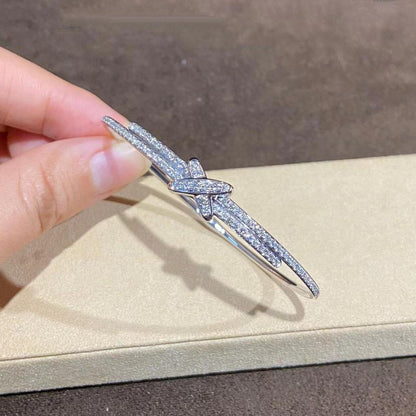 [AW]JEUX DE BRACELET DIAMONDS SILVER