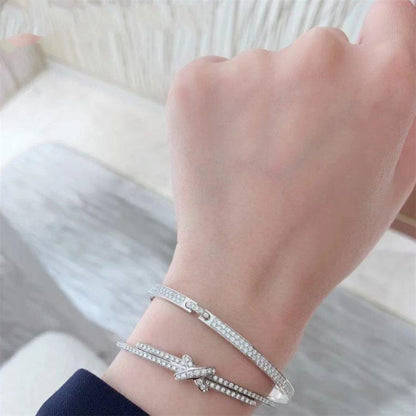 [AW]JEUX DE BRACELET DIAMONDS SILVER
