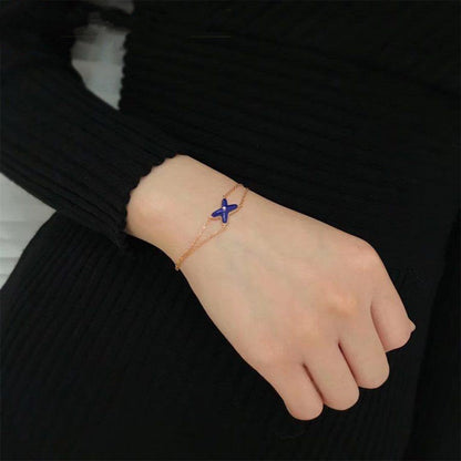 [AW]Hollow Design Four-Leaf Clover Flower Shape Ring