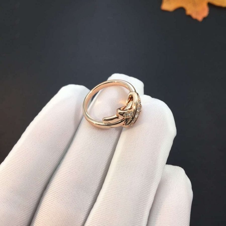 [AW]JEUX DE ROSE GOLD DIAMOND RING