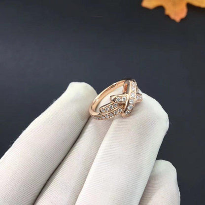 [AW]JEUX DE RING ROSE GOLD DIAMOND