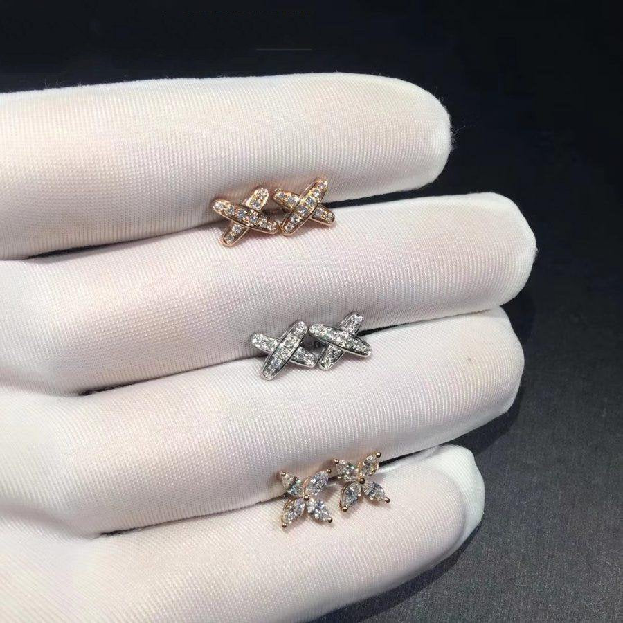 [AW]JEUX DE DIAMOND EARRINGS