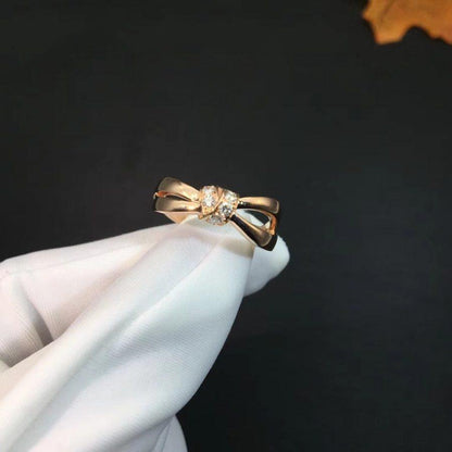 [AW]LIENS RING ROSE GOLD DIAMOND