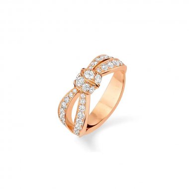 [AW]LIENS ROSE GOLD DIAMOND RING