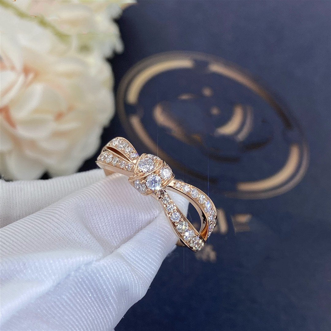 [AW]LIENS ROSE GOLD DIAMOND RING