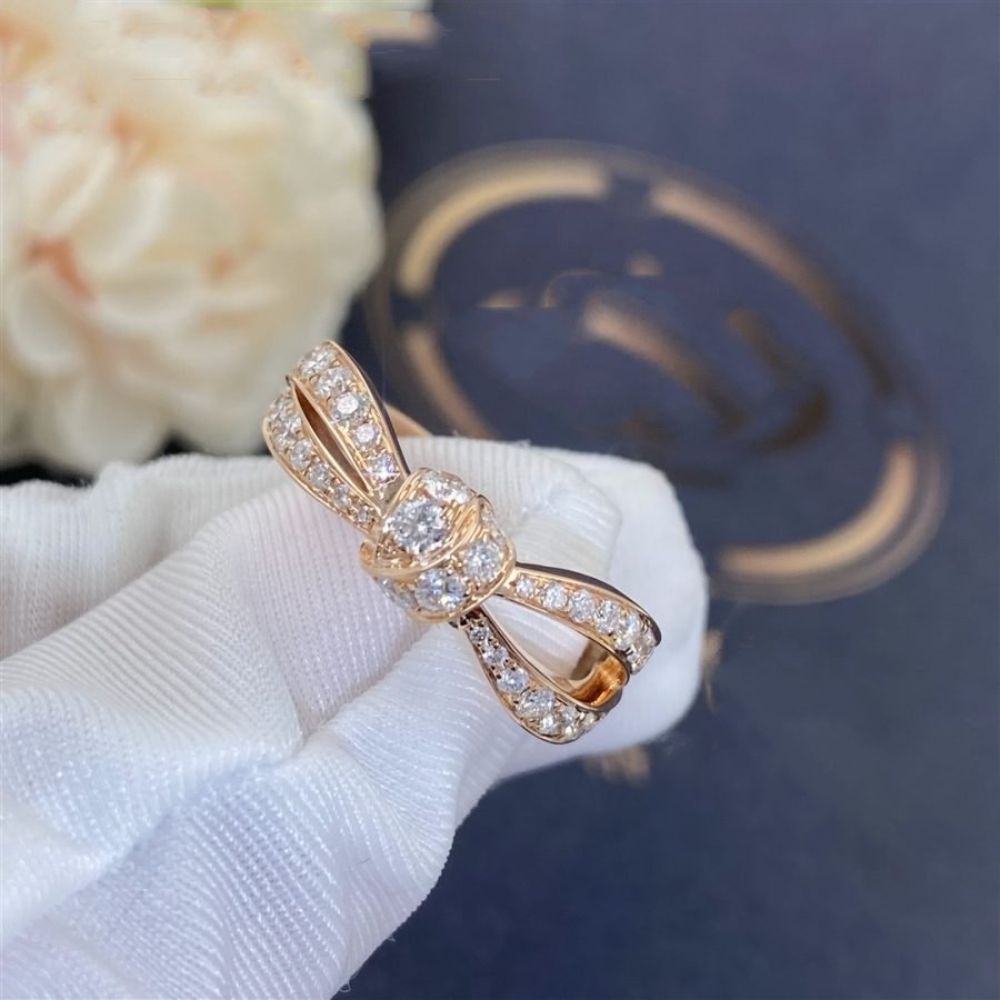 [AW]LIENS ROSE GOLD DIAMOND RING