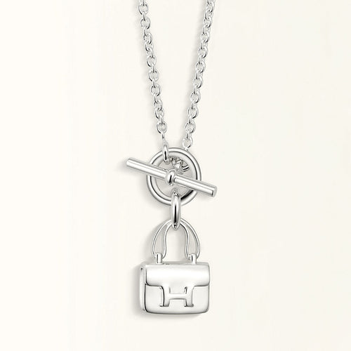 [AW]POP H PEDANT SILVER NECKLACE