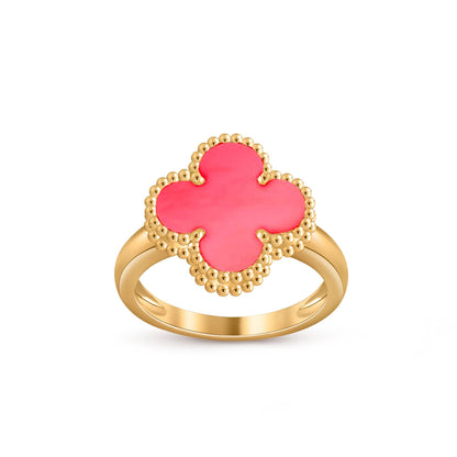 [AW]LUCKY CLOVER VINTAGE GOLD RING COLLECTION
