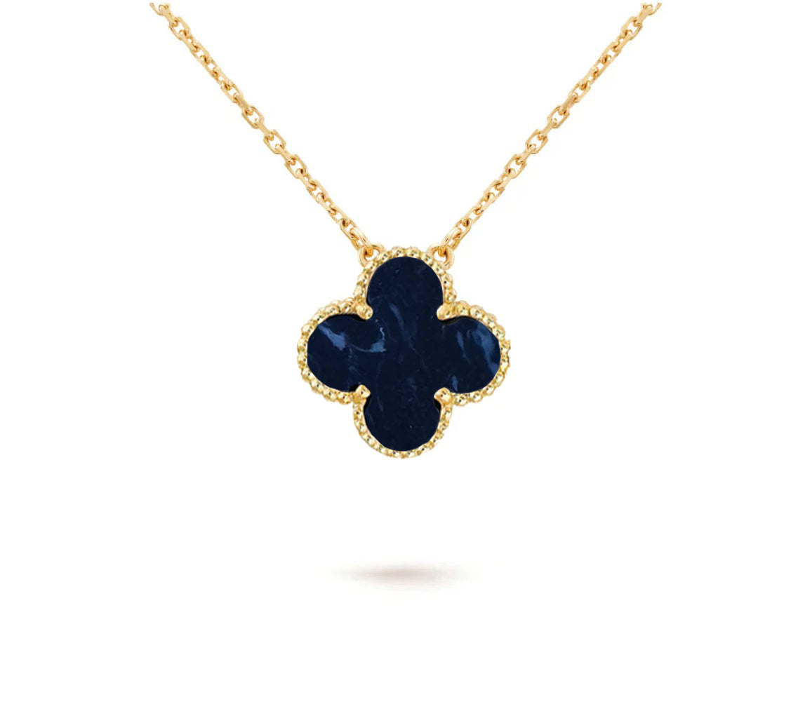 [AW]15MM CLOVER FLOWER PENDANT NECKLACE COLLECTION