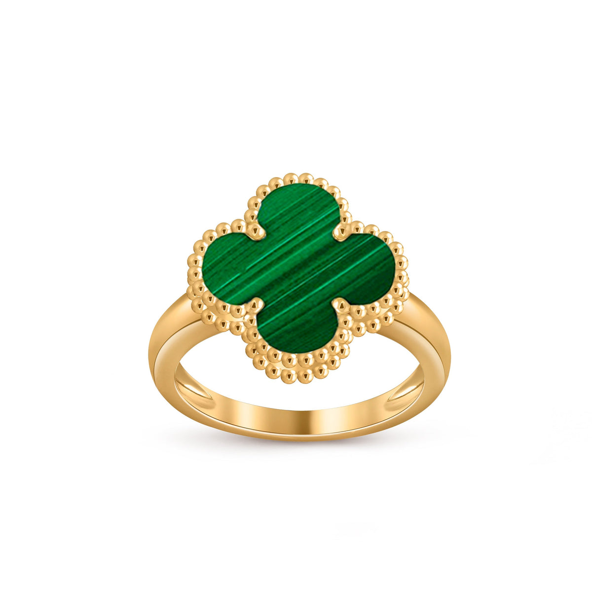 [AW]LUCKY CLOVER VINTAGE GOLD RING COLLECTION