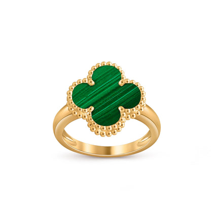 [AW]LUCKY CLOVER VINTAGE GOLD RING COLLECTION