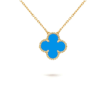 [AW]15MM CLOVER FLOWER PENDANT NECKLACE COLLECTION