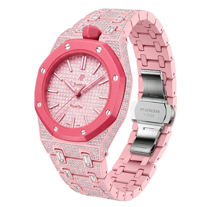[AW]Royal Oak Pop Exclusive Bioceramic Case & Bioceramic Strap Full Diamond